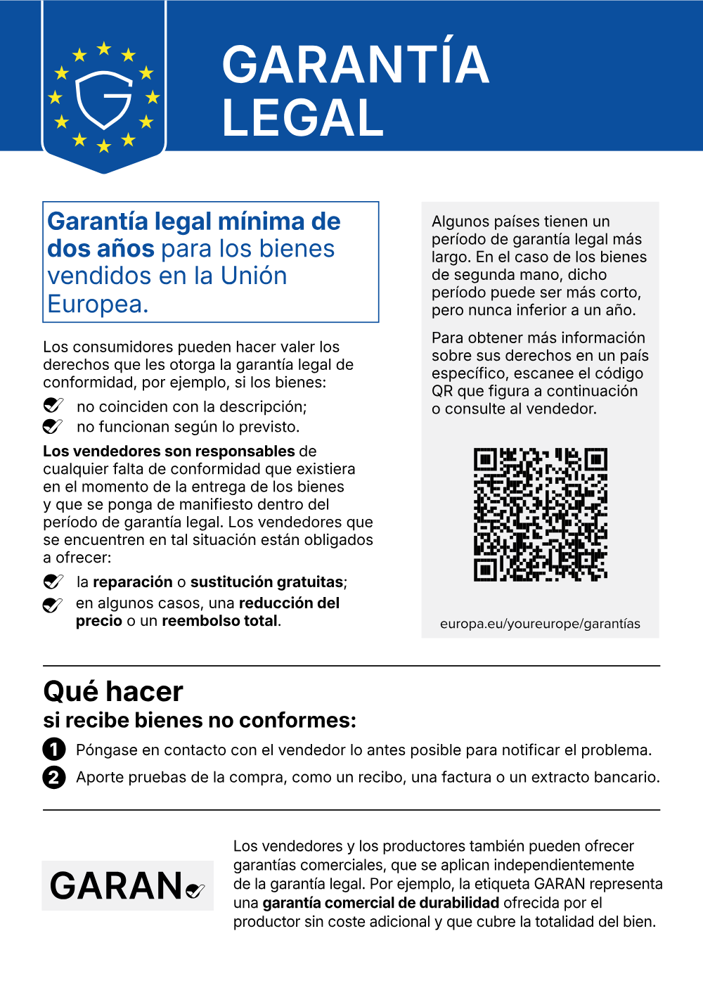 Garantía legal